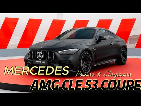 2024 Mercedes AMG CLE 53 Coupe Review | Power, Elegance, and Technology