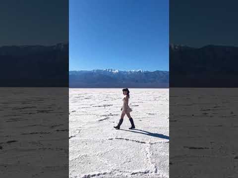 This place is magnificent😍🏔️✨ 📍Badwater Basin, Death Valley National Park📍