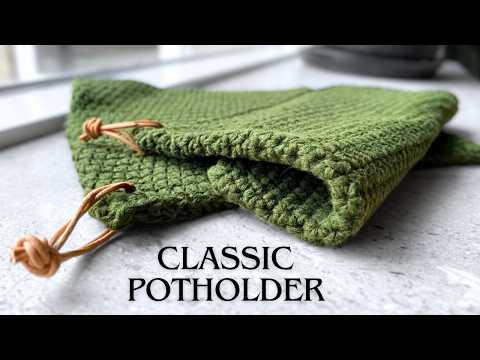 How to Crochet Potholders | EASY Crochet Pattern for Beginners