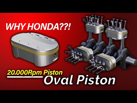 Honda's Crazy Inovation | OVAL PISTON