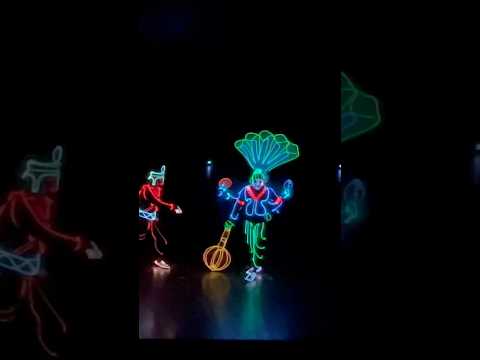 Ram Ravan face off | Ramayan in dance form with LED lights by illuminati dance #ram #raghupatirama