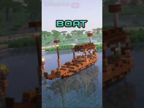 Minecraft Build Ideas - Harbor Builds #minecraft #buildhacks #minecraftbuilding