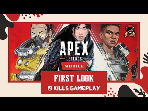 Apex Legends Mobile | First Look | Octane | 19 Kills Gameplay | No Commentary #ApexLegendsMobile