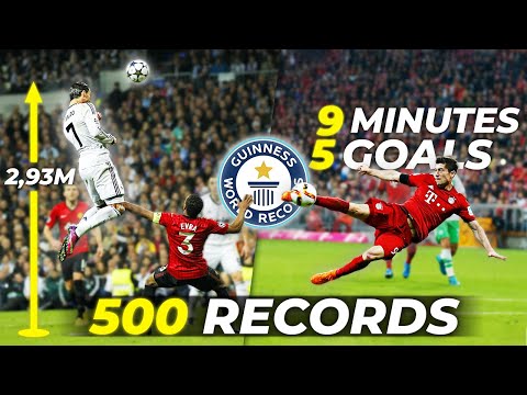 500 UNBREAKABLE World Records in Football