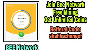 Get Free BEE Mining App New Crypto Airdop | Join Bee Network | Claim Unlimited Bee Coins