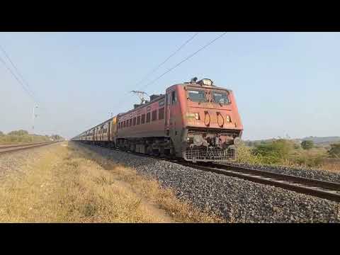 22737-Hisar Sf Exp With WAP-4 On Full Speed