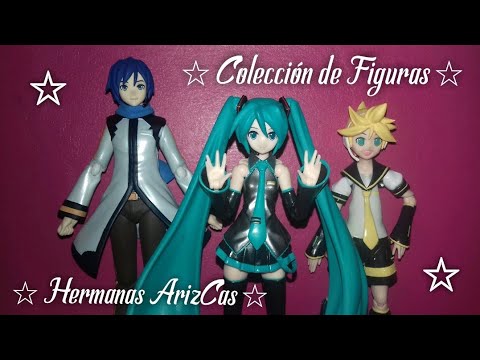 Colección de Figuras (Hermanas ArizCas)  Vocaloid y Animes 2021 (GAC)