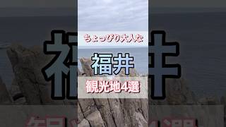 【福井】ちょっぴり大人な福井県の観光地4選#福井観光 #福井県グルメ #福井県 #旅行 #日本旅行 #東尋坊 #温泉 #戦国大名 #インスタ #ジブリ