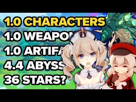 Can 1.0 Characters Beat Genshin's Current Abyss 36 Stars?