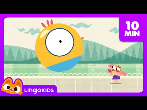 Hey Baby Bot 😎 The SUN is FUN! ☀️ | Cartoons for Kids | Lingokids