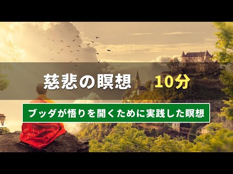 慈悲の瞑想 | 10分 | ブッダが悟りを開くために実践した瞑想