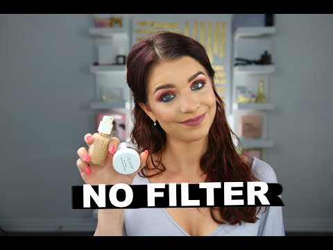 COLOURPOP NO FILTER FOUNDATION REVIEW + APPLICATION | MAKEUPMOLLY