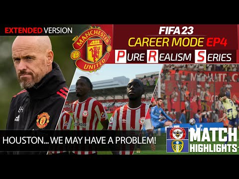 [TTB] FIFA 23 MAN UNITED CAREER EP 4 - HOUSTON WE MAY HAVE A PROBLEM! - NEW AI MOTION MOD!