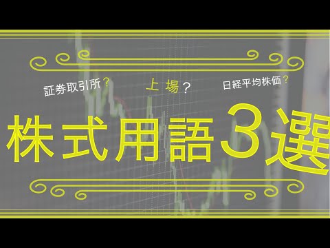 【入門編】証券取引所や日経平均株価をわかりやすく解説（アニメで学ぶ株式投資）