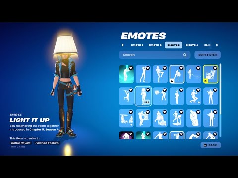 EVERY Unreleased Emote in Fortnite...