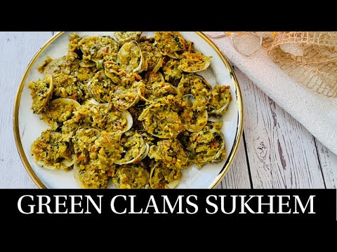 Goan Green Clams Sukhem Recipe | Goan Kubbe Sukke |Tisreo Sukhem Recipe | Goan Recipes- By Natasha