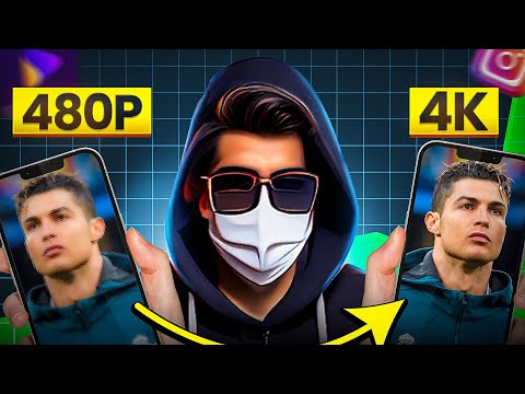 How to upload 4K Quality Reels on Instagram & TikTok || Best 4K AI video enhancer