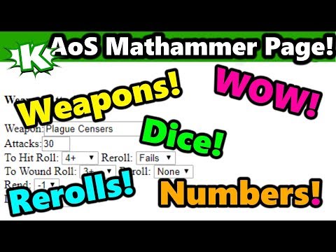 My AoS Mathhammer Page