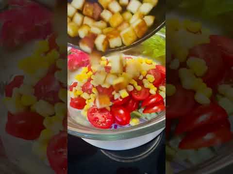 Chana & Paneer Salad | #shorts | Vegan Salad recipe | Vegan | #youtubeshorts