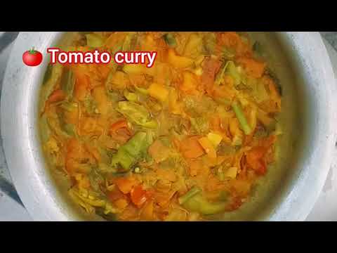 Spring Onion Tomato Curry || Easy and Tasty 😋