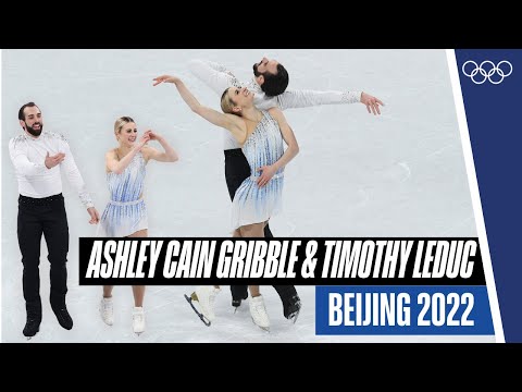 “Just be yourself:” Ashley & Tim - Free skate program Beijing 2022 ⛸️💫