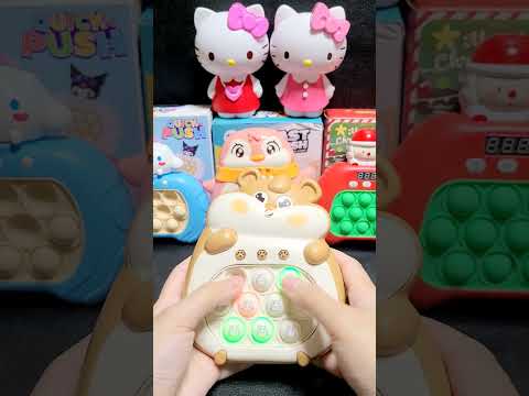 Satisfying with Playing Speed Push Game Pop It Eletrônico Fidget Toy ASMR #asmr #viral #trending