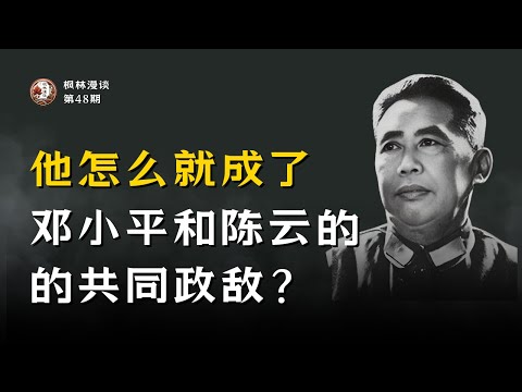 他怎么就成了邓小平和陈云的共同政敌？