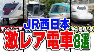 見かけたら嬉しいJR西日本のレアな電車、どんな電車がある？厳選8種類紹介