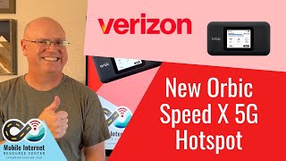 Verizon Releases A New 5G Mobile Hotspot – The Orbic Speed X 5G