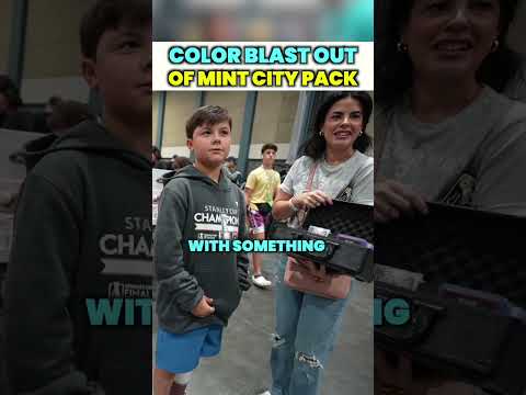 He Pulled A Color Blast Out Of The Mint City Pack! 🤯