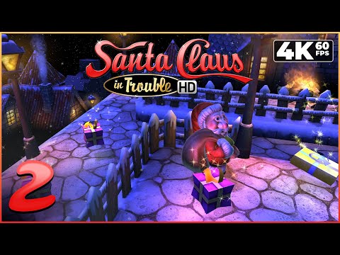 Santa Clause in Trouble HD (PC) - 4K60 Walkthrough (100%) Chapter 2 - Nasty Woods