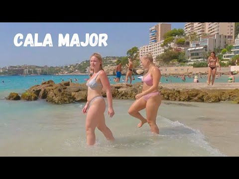 Majorca, Spain | Cala Major Beach | Beach walk #beach #travel #summer