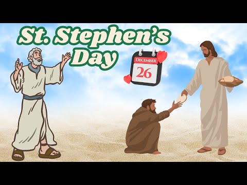 St Stephen's Day 26 December Song | What is St Stephen's Day | St Stephen's Day Kids Song |Educastle