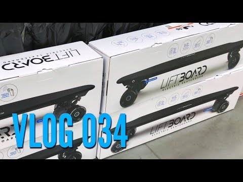 First time on an electric skateboard! // Vlog.034