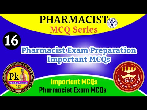 AIIMS Pharmacist Exam Paper ll Pharmacognosy Important MCQs ll Pharmacist Vacancy 2023 AIIMS