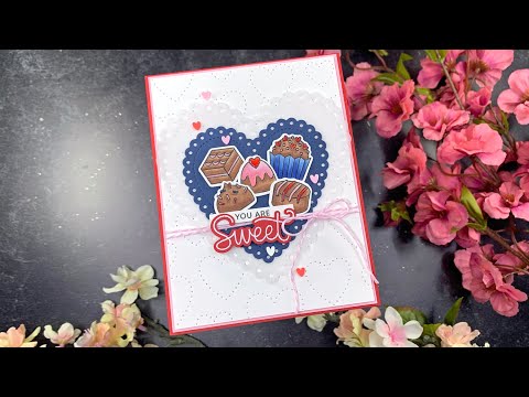 A Sweet Card | Pretty Pink Posh | AmyR 2024 Valentine's Card Series #11