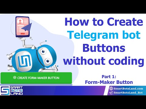 How to create telegram bot button?| part1