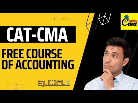 Free CAT-CMA Course by ICMAI ||Ankit Poonia||