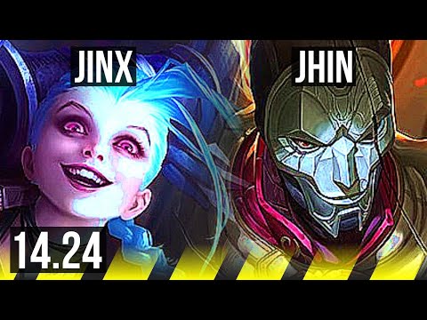 JINX & Lulu vs JHIN & Sona (ADC) | 9/1/7 | KR Master | 14.24