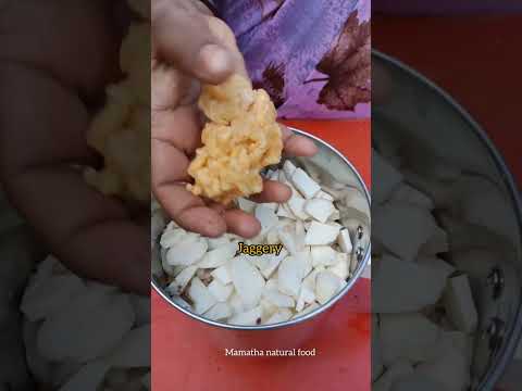 #healthy food#గనసిగడ్డ రొట్టె#Mamatha natural food#