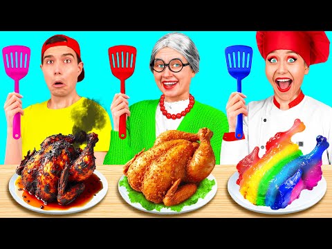 Me vs Grandma Cooking Challenge | Funny Food Recipes by PaRaRa Challenge