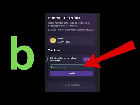 Faceless Tik Tok Niches | TapSwap 12 October Video Code | TapSwap Code Today