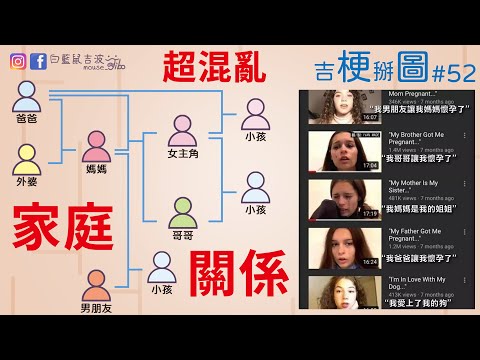 網友解析，超混亂家庭關係｜時薪5000美元的工作｜熟練得令人心疼｜惡魔的低語天使的誘惑｜吉梗掰圖#52｜