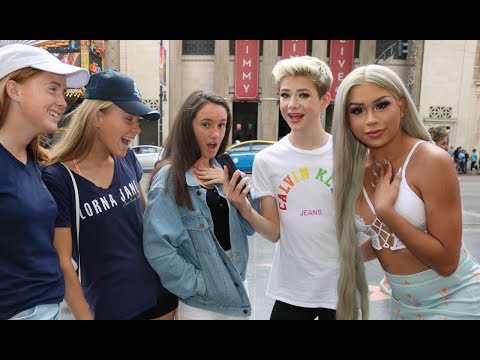 ASKING STRANGERS WHO'S MAKEUP IS BETTER w/ Eden The Doll