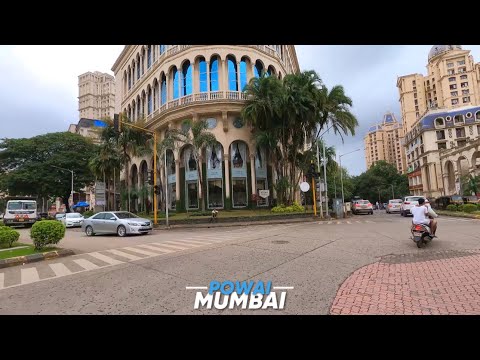 Saturday Afternoon Drive in Powai | Mumbai - 4K