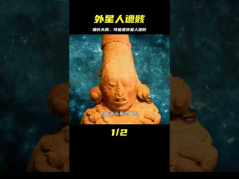 驚現詭異的細長頭骨？基因和人類完全不同，難道是外星人遺骸嗎？ #星艦C長 #外星人 #未解之謎 #冷知識 #飛碟