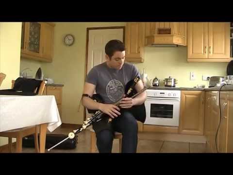 I am asleep (Air) & The Clumsy Lover (Reel) Uilleann pipes Chris McMullan