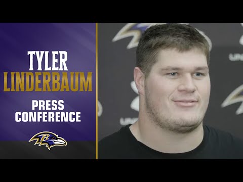 Tyler Linderbaum on the Offensive Line’s Development | Baltimore Ravens