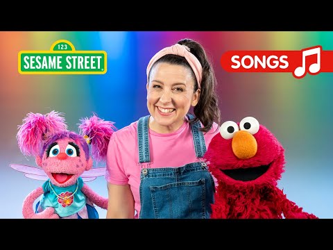 Sesame Street: I Love a Rainbow Song with Ms. Rachel, Elmo, and Abby