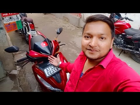 Aaj Mai Apne Scooty Me Youtube Logo Sticker Lagaya Hoon